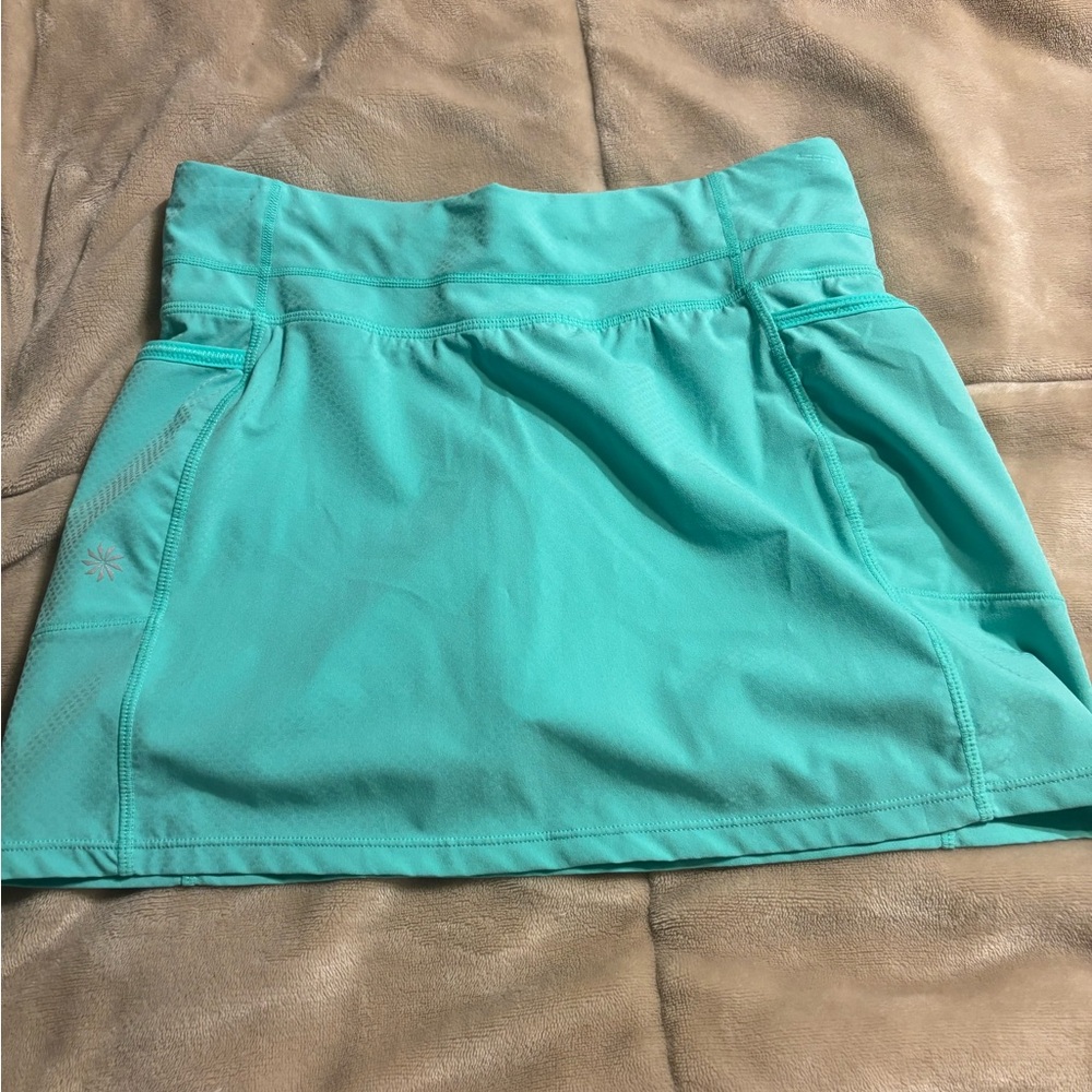 Athleta XS Turquoise Athletic Skirt